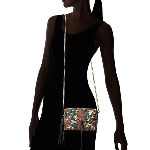 Sam Edelman Saskia Iron Mosaic Crossbody - Picture 7 of 9